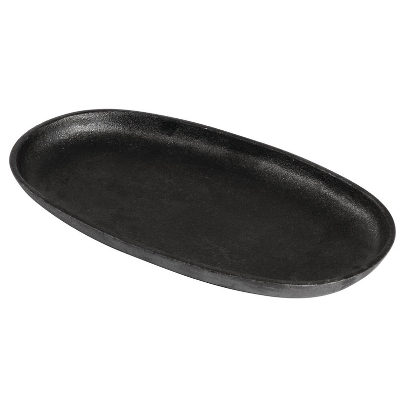 Plat en fonte ovale 240x140mm